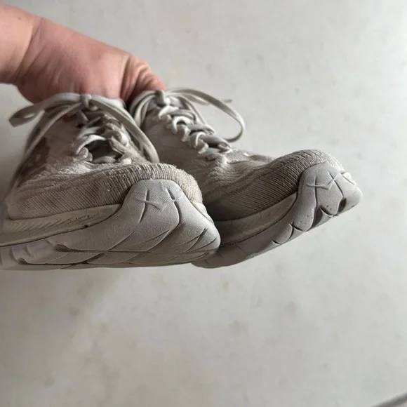 HOKA ONE ONE® Mach 5 Running Shoe White Copper Size 9B - Picture 8 of 13